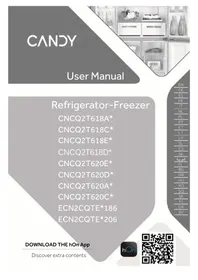 Notice CANDY CNCQ2T618EC Frigorifer