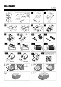 Notice Bixolon XD540IIT Imprimante thermique