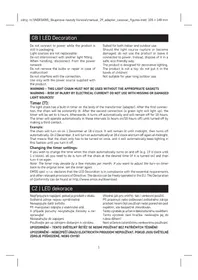 Notice Emos DCTW30 Éclairage LED décoratif