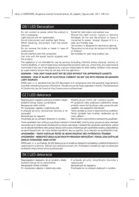 Notice Emos DCTW32 Éclairage LED décoratif