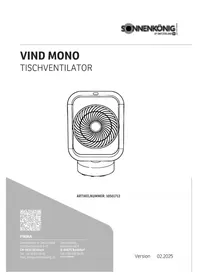 Notice Sonnenkönig VIND MONO Fan