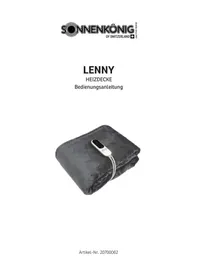 Notice Sonnenkönig LENNY Coperta/cuscino riscaldato