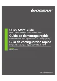 Notice IOGEAR GUCE64 Accessoire informatique