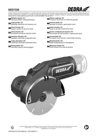 Notice DEDRA DED7339 Drvič