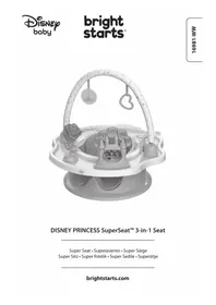 Notice DISNEY PRINCESS SUPERSEAT 3IN1 Jouets