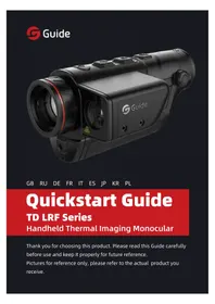 Notice Guide TD631LRF Jumelles