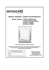 Notice Summit VT65M Congélateur