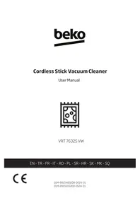 Notice BEKO POWERCLEAN VRT 86325 VI Fshesë me vakum