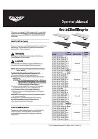Notice Vollrath FC4HS30120BKF Calentadores de comida