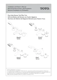 Notice TOTO SILAS TB210S Robinet