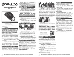 Notice NightStick TWM30F Lampe