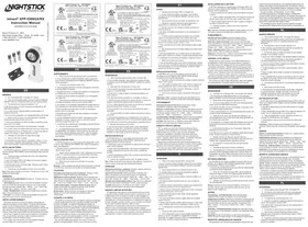Notice NightStick INTRANT XPP5566RX Lampe torche rechargeable