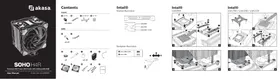 Notice AKASA SOHO AKCC4022KT01 Système de refroidissement pour ordinateur portable