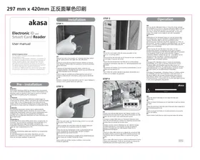 Notice AKASA AKICR06L Lecteur de mémoire