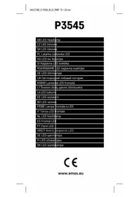 Notice Emos P3545 Lamp