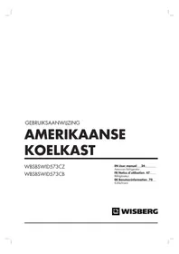 Notice Wisberg WBSBSWID573CZ Réfrigérateur
