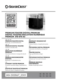 Notice SILVERCREST STD 870 A2 Hriankovač