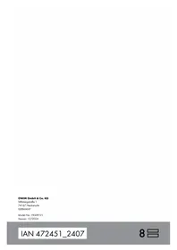 Notice SILVERCREST SSMW 750 D4 Hriankovač