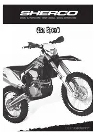 Notice Sherco 450 SEF (2018) Moto