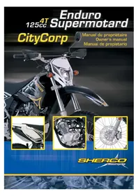 Notice Sherco CITYCORP 125CC (2008) Moto
