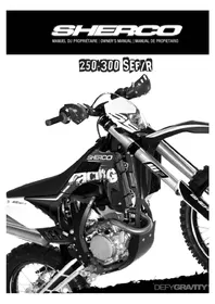 Notice Sherco SE250I (2013) Moto