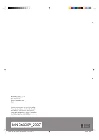 Notice FLORABEST IAN 360359 Boîte de rangement