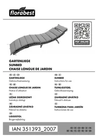 Notice FLORABEST IAN 351393 Mobilier de jardin