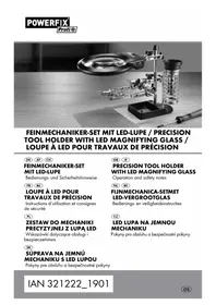 Notice POWERFIX IAN 321222 Loupe de précision