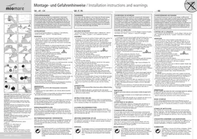 Notice MIOMARE IAN 94158 Climatiseur