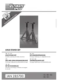 Notice ULTIMATE SPEED IAN 285700 Cric / Chandelle automobile