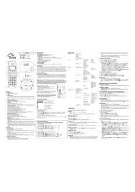 Notice SWITEL D150 VITA COMFORT Téléphone