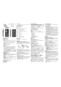 Notice SWITEL M195 Téléphone mobile