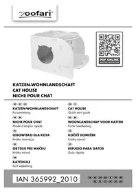 Notice ZOOFARI IAN 365992 Accessoire pour chat