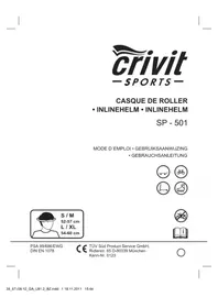 Notice CRIVIT IAN 068571 Casque de vélo