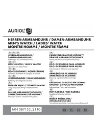 Notice AURIOL Z31045A Zegarek