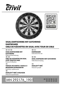 Notice CRIVIT IAN 292176 Elektronická hra šipky
