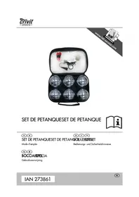 Notice CRIVIT IAN 273861 Jeu de boules