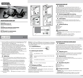 Notice POWERFIX HG02796 Support de montage