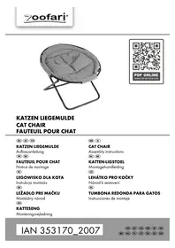 Notice ZOOFARI IAN 353170 Fauteuil