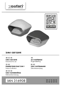 Notice ZOOFARI IAN 316908 Panier pour animaux