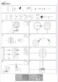 Notice MIOMARE HG00602B Accessoire de salle de bain