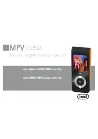 Notice Trevi MPV 1728 SD Lecteur mp3