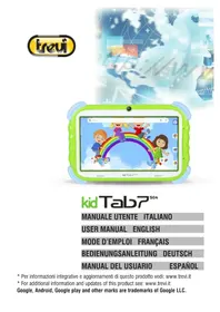 Notice Trevi KIDTAB 7 S04 Tablette