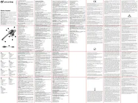 Notice Cellular Line MASTER HEADSET Bouchon d'oreille