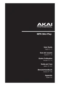 Notice AKAI MPK MINI PLAY MK3 Tastatur