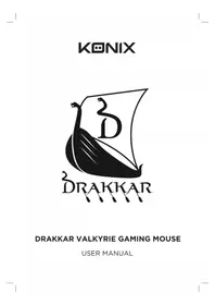 Notice KONIX VALKYRIE PRO Souris