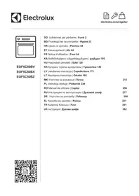 Notice ELECTROLUX EOF5C50BX Furrë elektrike