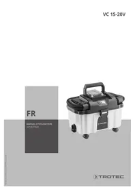 Notice TROTEC VC 1520V Aspirateur