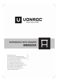 Notice Vonroc WB502XX Werkbank