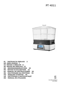 Notice AMICA PT 4011 Parní čistič